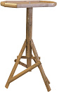 Voedertafel achthoek bruin