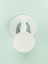 TRIXIE Muur-Set 3 <br>3 Treden Wit/Grijs