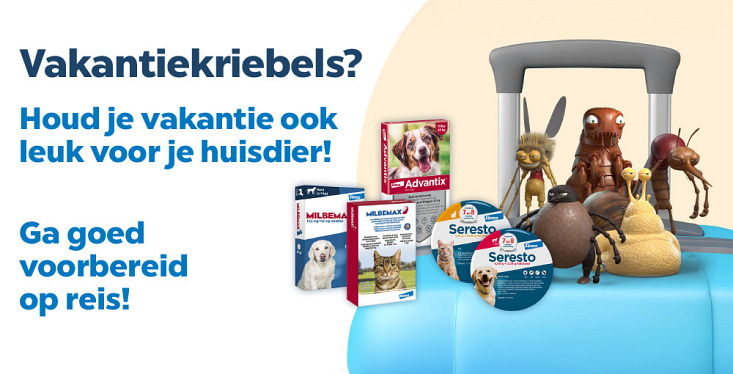 Weg met vlooien en teken!
