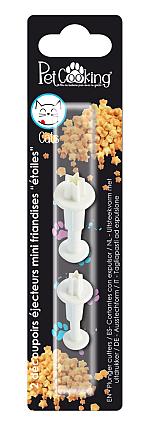 PetCooking Plunger Cutters Star Treats 2 st