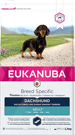 Eukanuba hondenvoer Dachshund Adult 2,5 kg