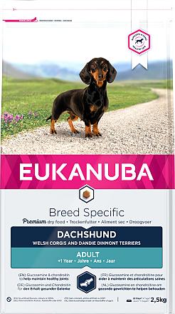 Eukanuba hondenvoer Dachshund Adult 2,5 kg