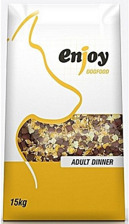 Enjoy hondenvoer adult dinner 15 kg