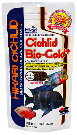 Hikari Cichlid Bio-Gold Plus Medium 250 gr