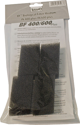 Tetra filterpatroon 400/600 Plus 4 st