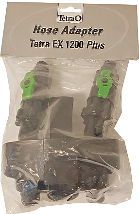 Tetra slangadapter + 2 kranen Ex 1200+