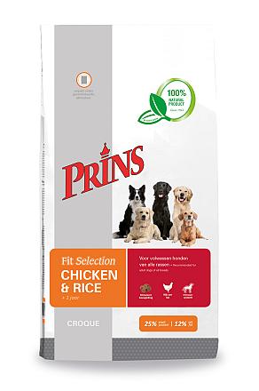 Prins hondenvoer Fit Selection Chicken & Rice 15 kg