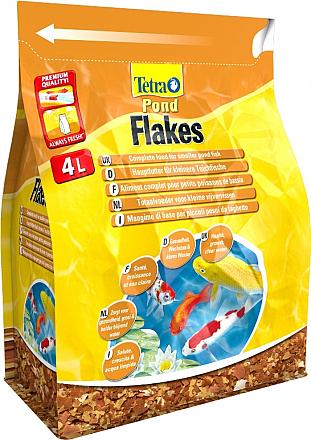 Tetra Pond Flakes <br>4 ltr