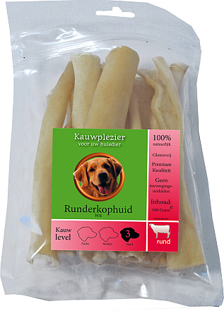 Runderkophuid wit<br>100 gr