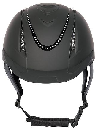 Harry's Horse rijhelm Chinook crystal zwart