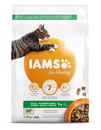 IAMS kattenvoer Adult Lamb 1,5 kg