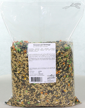 Konijnenvoer Gemengd 5 kg