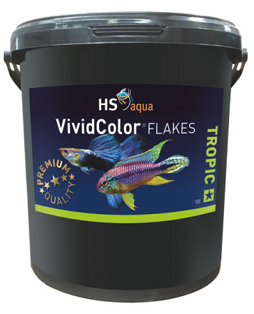 HS Aqua Vivid Color Flakes 10 ltr