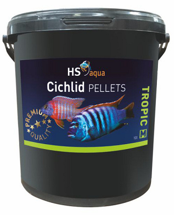 HS Aqua Cichlid Pellets M 10 ltr