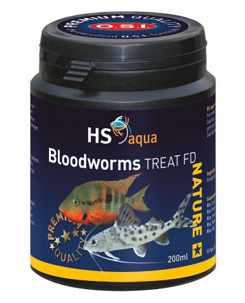HS Aqua Nature Treat Blood Worms 200 ml