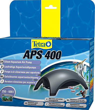 Tetra luchtpomp Aps 400 zwart