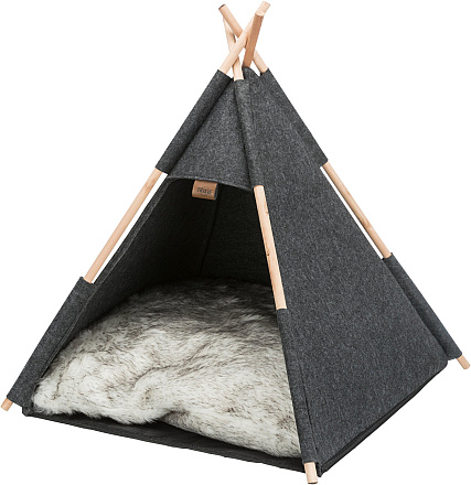 TRIXIE schuilplaats Tipi Antraciet