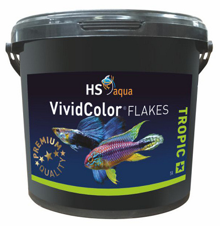HS Aqua Vivid Color Flakes 5 ltr