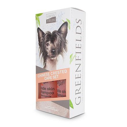 Greenfields Chinese Crested Care Set <br>2 x 250 ml