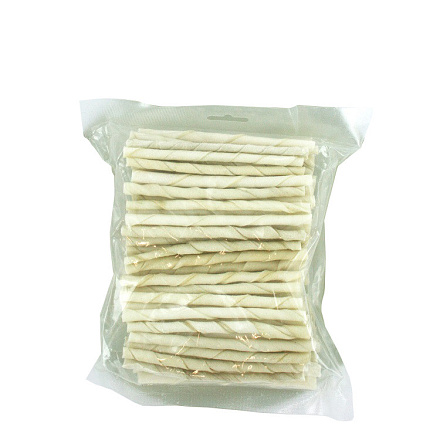 Landman Witte Gedraaide Staafjes <br>7/8 mm 100 st