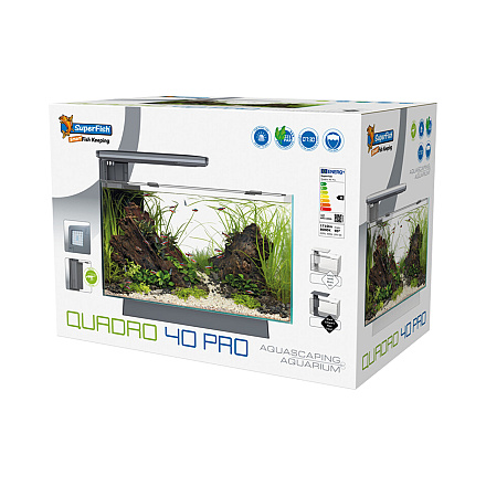 SuperFish Aquarium Quadro 40 Pro Wit
