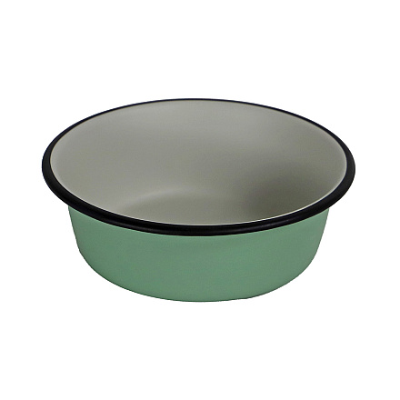 Voer- en Drinkbak Pawprint Mintgreen