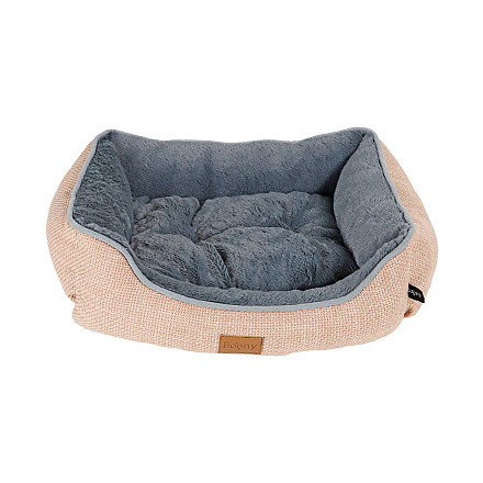 Boony Hondenmand Linnenlook Pastelroze 50 x 40 cm