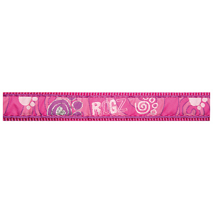Rogz Halsband Fancy Dress Pink Paw