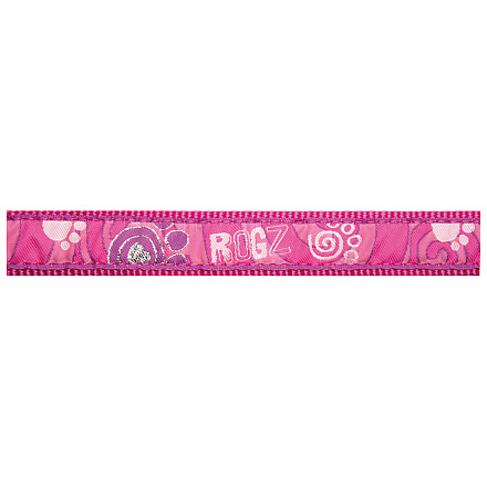 Rogz Halsband Fancy Dress Pink Paw