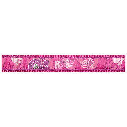 Rogz Halsband Fancy Dress Pink Paw