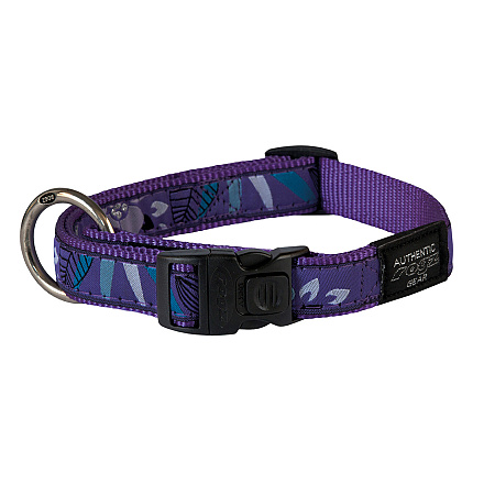 Rogz Halsband Fancy Dress Purple Forest