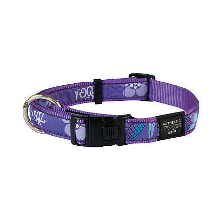 Rogz Halsband Fancy Dress Purple Forest