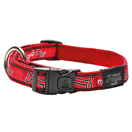 Rogz Halsband Fancy Dress Red Rogz Bone
