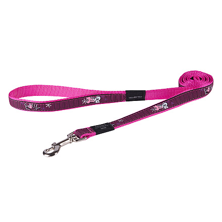 Rogz Hondenlijn Lang Fancy Dress Pink Love