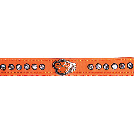 Rogz Hondenlijn Lang Lapz Luna Oranje met Halsband