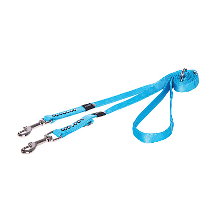 Rogz Hondenlijn Multi Lapz Luna Blauw