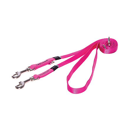 Rogz Hondenlijn Multi Lapz Luna Roze