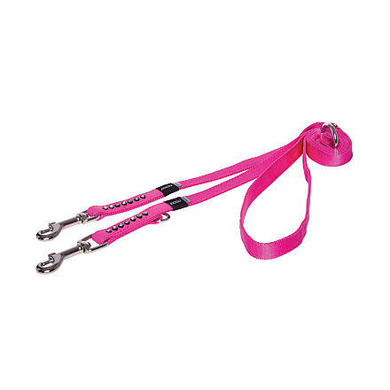 Rogz Hondenlijn Multi Lapz Luna Roze