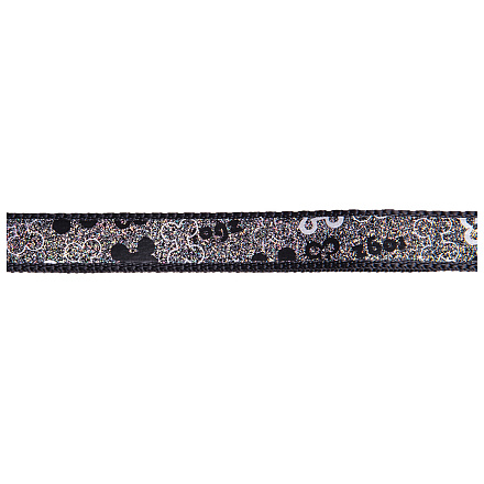 Rogz Hondenlijn Multi Lapz Trendy Black Bones