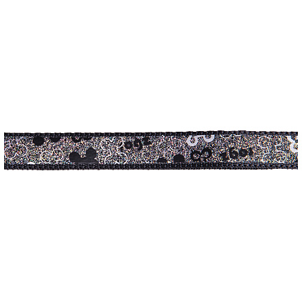 Rogz Hondenlijn Multi Lapz Trendy Black Bones