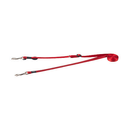 Rogz Hondenlijn Multi Utility Control Rood