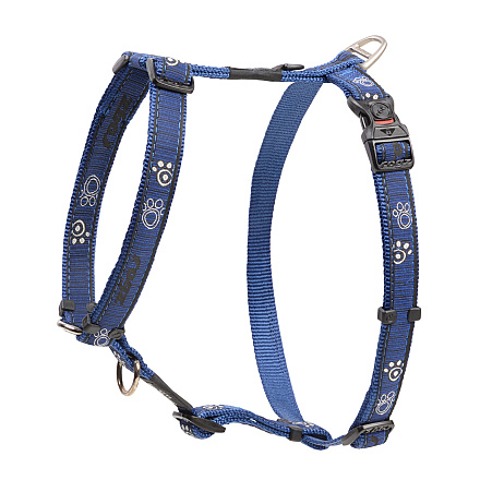 Rogz Hondentuig Fancy Dress Navy Paw