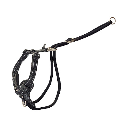 Rogz Hondentuig Utility Stop Pull Zwart