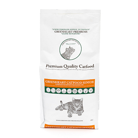Greenheart Kattenvoer Senior 4 kg