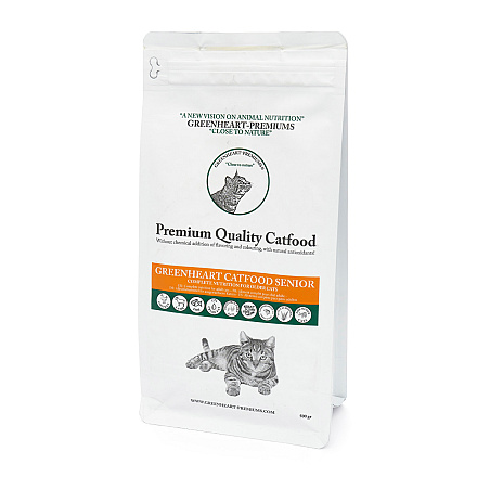 Greenheart Kattenvoer Senior 500 gr