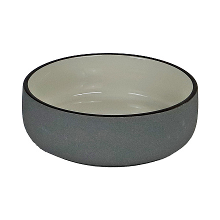 Voer- en Drinkbak Stone Grey Mat 16 cm