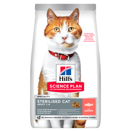 Hill's Science Plan Adult Sterilised Zalm 15 kg