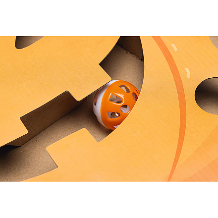 Beeztees Kattenspeelgoed Halloween Krabkarton Pompoen