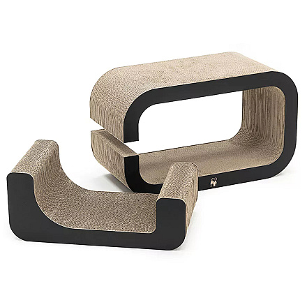 Petrebels Krabkarton Scratch 'n Rebel Max 55 Black