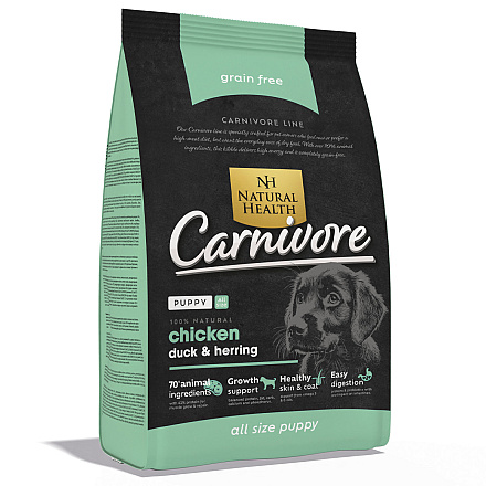 Natural Health Hondenvoer Puppy Carnivore 15 kg